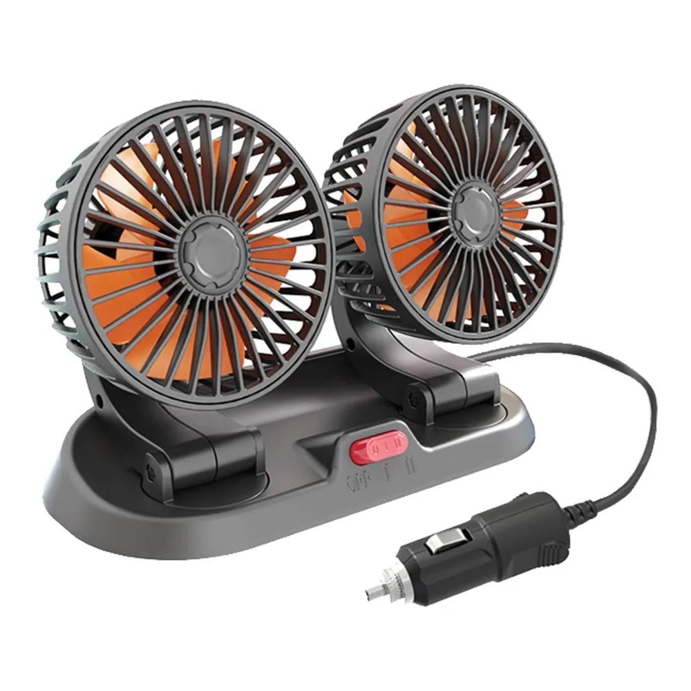 Miniatura 7 de Ventilador Para Carro Doble 360°